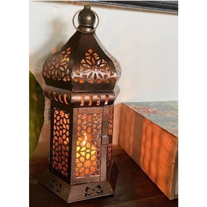 Handmade <b>Decorative</b> Metal Candle Lantern New Arrival Look <b>Moroccan</b> Design Metal Candle Lantern Supply By India - Product Image 5