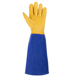 Guantes de Soldadura de Alta Resistencia para Seguridad Industrial, con Refuerzo de Piel de Vacuno de Primera Calidad y Puño de Cuero Reforzado - Product Image 6
