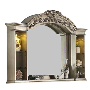 ชุดห้องนอนโปสเตอร์ต่ำสีเงินแพลตตินัมคลาสสิกสำหรับห้องนอนใช้ในร่ม - Product Image 6