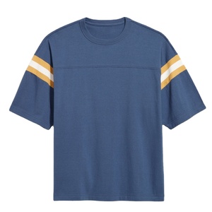 Camiseta 100% algodón para hombre, corte holgado, estampada, nueva, personalizada, oversize, con logo bordado, poliéster, talla grande 2026 - Product Image 3