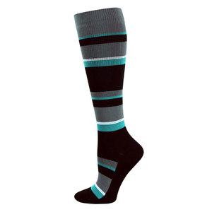 <b>Men's</b> Crew <b>Socks</b> <b>Striped</b> Knitted Breathable Cotton Polyester Spandex Autumn Wear Regular Fit Unisex 6-Panel Baseball Cap Solid - Product Image 2