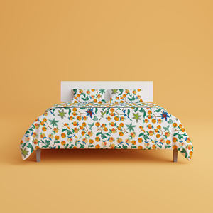 Ensemble de literie en coton de qualité supérieure taie d'oreiller de style tissé simple avec toutes les dimensions couvertes pour le relooking de la chambre - Product Image 1