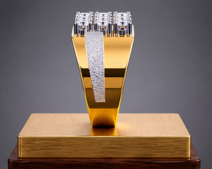 Men’s Lab Grown Diamond <b>Ring</b> | Square Cluster Diamond Gents <b>Ring</b> | Luxury <b>Statement</b> <b>Ring</b> for Men| Daily Use <b>Ring</b> - Product Image 5