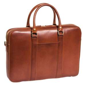 Sacs à ordinateur portables de grande capacité de style coréen à la mode, sacs à main en cuir résistants à l'eau pour hommes et femmes, pour le bureau et les voyages - Product Image 1