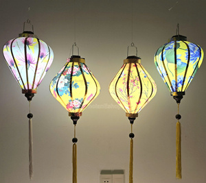 Export Quality <b>Silk</b> Lanterns Vietnam Bamboo Lantern <b>Silk</b> Lanterns Decorative <b>Silk</b> Lanterns For Garden Decoration - Product Image 1