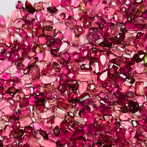 Lote de Turmalina Rosa Natural, Calidad AAA, Brillo Superior, Certificado IGI, Corte Mixto, Pulido Perfecto, Precio Económico - Product Image 4