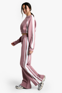 Premium High Quality Light Weight Customized Women Full Length <b>Tracksuit</b> 100% Cotton Streetwear Winter New Arrival Adult Size - Product Image 5