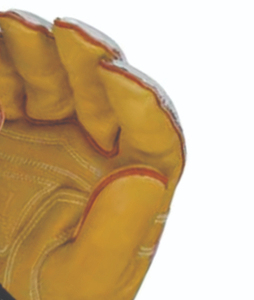 Gants de travail en cuir de vachette renforcé pour la protection des mains, gants de soudage robustes pour le soudage en extérieur - Product Image 2