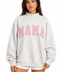 Sweat-shirt d'hiver surdimensionné à col montant personnalisé pour femmes, tendance, tissu de haute qualité, écologique, respirant - Product Image 5