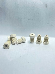 Pièce de guidage de fil en tube céramique en plastique POM PEEK durable, œillet à col simple pour équipement textile, pièce de rechange de précision - Product Image 2