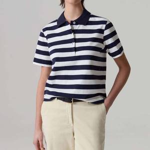 Service OEM : Créez Votre Propre Logo – Nouveaux Polos Personnalisés pour Hommes et Femmes – Impression Personnalisée – Style Rayé à Prix Abordable - Product Image 5