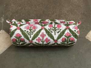 Estuche para Lápices de Algodón Acolchado Hecho a Mano y Ecológico de Dolly Enterprises, Organizador de Bolígrafos, Porta Brochas de Maquillaje Lavable y Colorido - Product Image 5