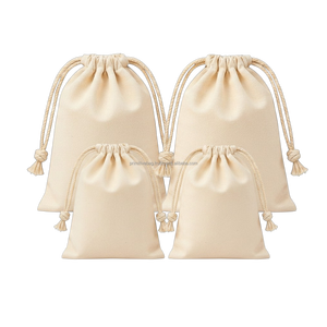 Sac de rangement pour chaussures en tissu de coton personnalisé avec cordon de serrage et logo, réutilisable, 4 pouces, toutes saisons, pour les voyages et l'organisation quotidienne - Product Image 4