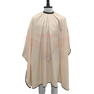 Capes de coiffure et tabliers de barbier de luxe en nylon écologique, imperméables, surdimensionnés, avec logo personnalisé, pour salon de coiffure - Product Image 1