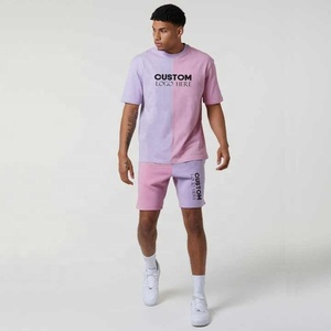 2025 hommes été décontracté respirant T-Shirt et short assorti ensemble pour hommes femmes et unisexe - Product Image 3