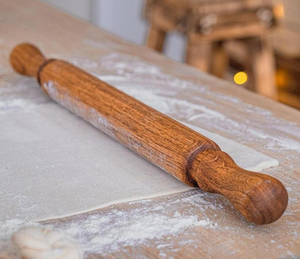 Excellent Quality Wooden <b>Rolling</b> <b>Pin</b> Straight <b>rolling</b> <b>pin</b> Traditional <b>Rolling</b> <b>Pin</b> With Wooden Handle Baking & Pastry Tools - Product Image 4