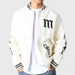 เสื้อแจ็คเก็ตวาร์ซิตี้ผู้ชายแบบลำลองสั่งทำพิเศษ คอตั้ง คุณภาพพรีเมียม มีให้เลือกหลายสี - Product Image 1