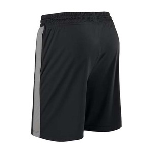 Shorts Bermuda pour homme, couleur unie, séchage rapide, taille élastique, avec bande latérale, style décontracté, longueur mi-longue, polyester, fermeture à cordon - Product Image 3