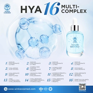 Suero Facial Hidratante con Ácido Hialurónico y Extractos Naturales, Marca Privada OEM, Logotipo Personalizado, Caja de 10 ml, Cuidado Hidratante Diario - Product Image 3