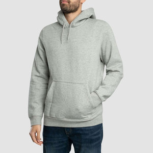 Sweat-shirts à capuche pour hommes de haute qualité, 400 g/m², en molleton vierge personnalisable, écologiques, amples, avec broderie et impression, vente en gros - Product Image 1
