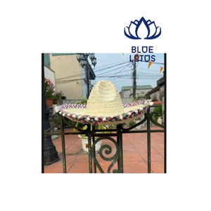 Sombrero Mexicano Tejido Ecológico, Seguro y Limpio, Ideal para Disfraces de Fiesta y Uso al Aire Libre, Venta Directa - Product Image 1