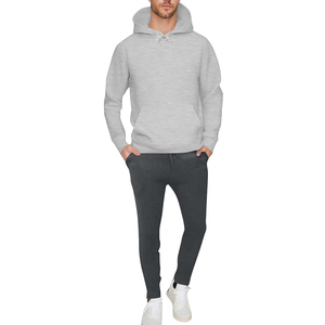 Survêtement de sport personnalisé de haute qualité pour hommes, survêtement en molleton de coton à capuche personnalisé, vêtements de sport, vêtements d'entraînement, vêtements de jogging - Product Image 2