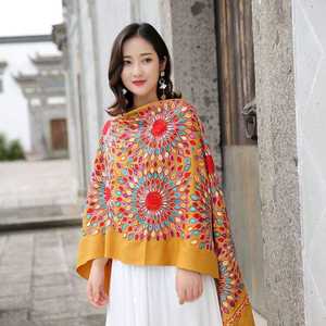 Tudung Musulmán de Alta Calidad, Chifón Sólido con Perlas y Diamantes Cuadrados, Pañuelo Largo Bordado y Transpirable para Mujer, Ideal para Verano - Product Image 4