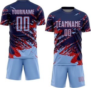 Customized Logo Quick Dry Football Jersey Sports Kit Training Wear Set <b>Soccer</b> Uniform Football Full Set Manufacturer - Product Image 1