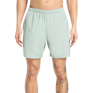 Shorts de sport pour hommes Keep Showing Up, coupe slim 7 pouces, légers, pour entraînement, course et fitness, bleu matinal - Product Image 1