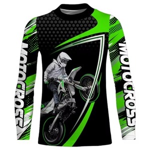 Camiseta de Motociclismo Juvenil UPF30+, Camiseta de Carreras MX, Jersey de Ciclismo, Camiseta Todoterreno de Manga Larga, Jersey de Motocross para Niños, Hombres y Mujeres - Product Image 5