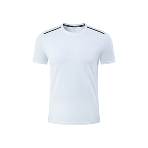 Camiseta Deportiva Personalizada de Manga Corta de Poliéster |   Camiseta Deportiva Transpirable que Absorbe la Humedad para Entrenamiento y Uniformes de Equipo - Product Image 3