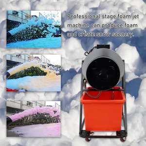 เครื่องทำโฟมแบบส่ายหัว รุ่นเชิงพาณิชย์ พร้อมปืนฉีดโฟมปรับระดับได้ ถังขนาดใหญ่ 90 ลิตร - Product Image 5