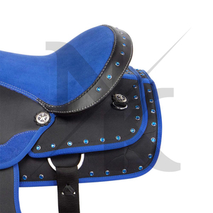 Selle Western en cuir véritable de qualité supérieure pour l'équitation, la course de barils, le ranch, le trail, le cowboy – Fabricant OEM personnalisé - Product Image 5