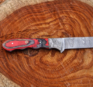 Top Trending Custom Handmade Damascus Steel Fish Fillet <b>Knife</b> | 8" Flexible Blade <b>Kitchen</b> Outdoor Tool Gift for Fish Lovers - Product Image 2
