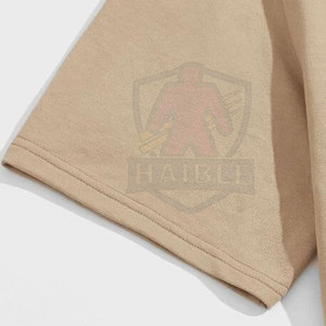 Conjunto de Camiseta y Pantalones Cortos de Algodón para Hombre, Estilo Simple y Único, Cintura Elástica, Largo hasta la Rodilla - Product Image 4