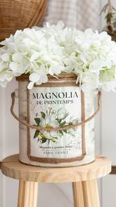 Panier de fleurs vintage en tissu avec bordure en dentelle, motif feuilles vertes, housse de pot de fleurs en tissu pour la maison et l'intérieur - Product Image 2