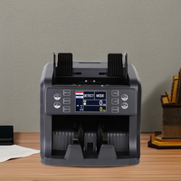Smartertop A15 Compteuse de billets professionnelle à commande manuelle pour Lire turque et EURO avec détection UV/IR/MG/MT