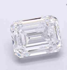Diamante Cultivado en Laboratorio con Certificación IGI, Corte Esmeralda de 4.18 CT, Color D, Claridad VVS1, CVD LG 733535142 ROYAL GEMS para Joyería - Product Image 3