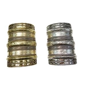 2021ใหม่กำไลโบโฮของอินเดียเครื่องประดับแฟชั่นทองเหลืองชุบออกแบบได้ตามต้องการแกะสลักเปิดง่ายกำไลสุดสร้างสรรค์ของผู้หญิง - Product Image 1