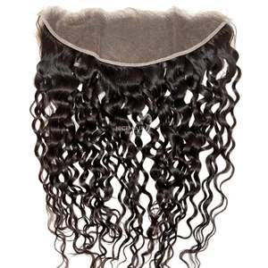 Cheveux humains vierges crus vietnamiens de qualité supérieure trame de peau naturelle perruque à Double tirage cuticule alignée perruque HD Lace Frontal - Product Image 1