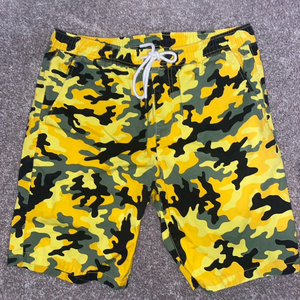 Men's Camouflage <b>Cargo</b> Shorts Multi-Pocket Comfort Elastic Waistband Loose Fit Outdoor <b>Work</b> Anti-Wrinkle Breathable Worsted High - Product Image 2