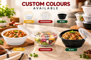 Premium Disposable RNB <b>Bowl</b> 38 OZ 42 OZ 48 OZ Customizable <b>Microwave</b> Safe PP Food Containers <b>Lid</b> for Restaurants Catering - Product Image 6