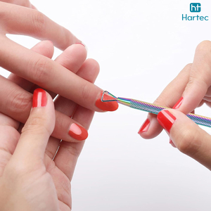 2 PCS Multi Color Cuticle Pusher and Cutter with Storage <b>Case</b>, Professional Nail Cuticle Pusher <b>Tool</b> Nail Polish Remover - Product Image 3