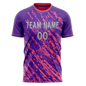 Unisex Fitted Sleeveless Tennis <b>Top</b> Purple Pink Camouflage Sublimated Print Moisture Wicking Polyester Crew Neck Summer Apparel - Product Image 1
