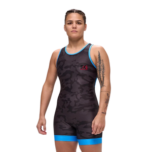 Camiseta de tirantes personalizada rosa sólida para lucha libre, levantamiento de pesas, remo, sublimada, transpirable, de una pieza, para gimnasio - Product Image 4