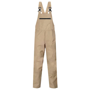Combinaison de travail bleue pour hommes, en coton, anti-poussière, avec bretelles réglables, uniforme - Product Image 5