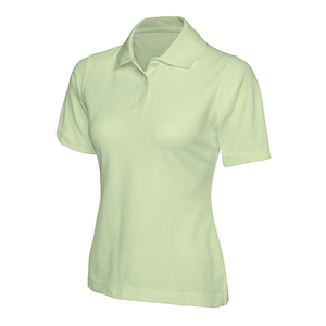 Polo de golf décontracté pour femme, bleu ciel, manches courtes, 100 % polyester, best-seller de l'été - Product Image 2