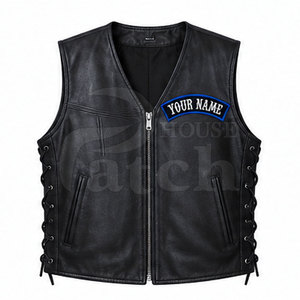 Personalized Biker <b>Patches</b> Embroidered Motorcycle Vest Badges Custom <b>Back</b> <b>Patch</b> Durable Stitching For Outdoor Use - Product Image 2
