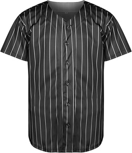 Camiseta de béisbol sublimada personalizada, transpirable, de malla, de secado rápido, uniforme deportivo para hombre - Product Image 1