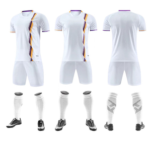 Camiseta Deportiva Personalizada para Hombre y Conjunto de Uniforme de Fútbol para Jóvenes, Kits Elásticos Lisos para Niños - Product Image 3
